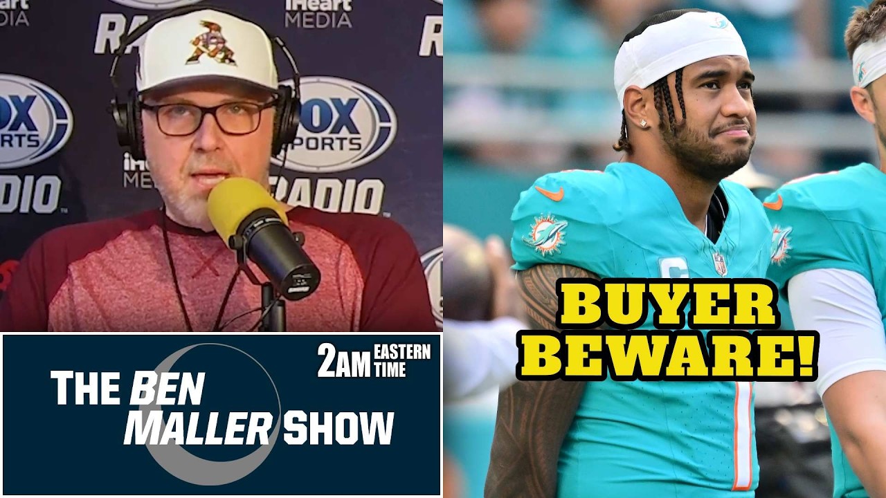 Falcons Sign Tua Tagovailoa After Dolphins Cut Him — Ben Maller Says BE CAREFUL