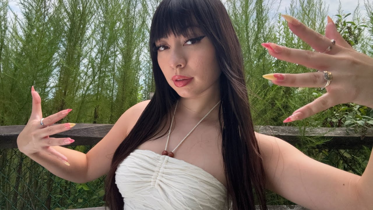 ASMR Hypnotizing Hand Movements & Dry Mouth Sounds (No Talking)