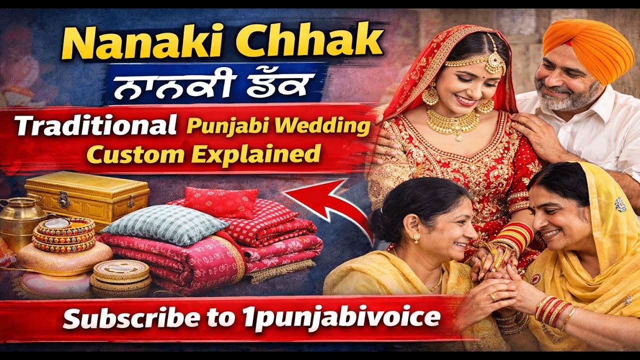 ਨਾਨਕੀ ਛੱਕ: ਪੰਜਾਬੀ ਵਿਰਾਸਤ ਤੇ ਸੱਭਿਆਚਾਰਕ ਰਿਵਾਇਤਾਂ.Nanaki Chhak history