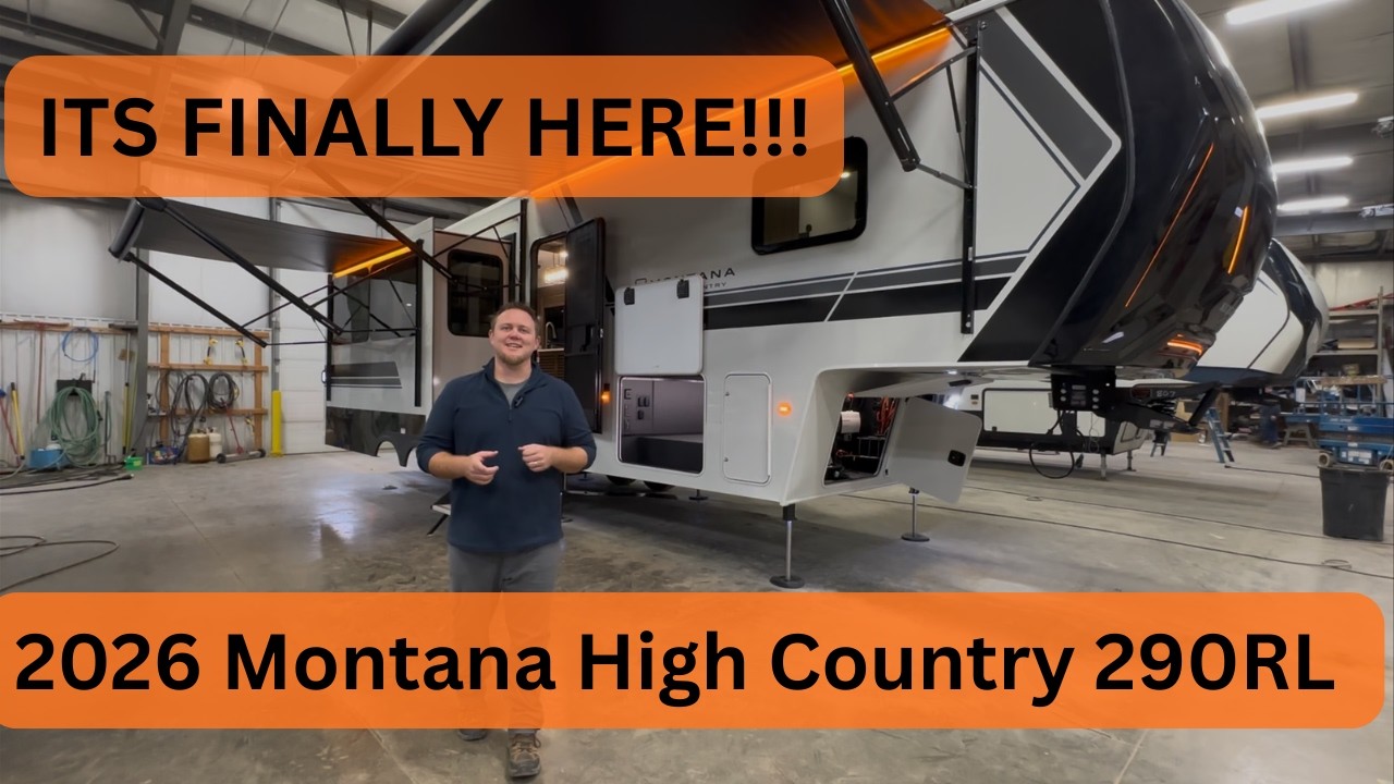 FINALLY AT TIARA RV SALES!! THE 2026 MONTANA HIGH COUNTRY 290RL!
