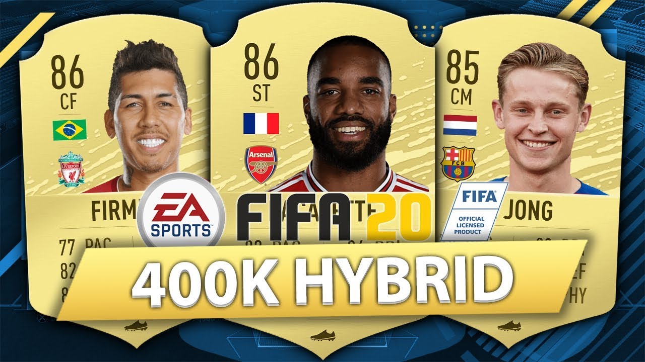 FIFA 20: BEST POSSIBLE 400K SQUAD BUILDER (400K HYBRID)