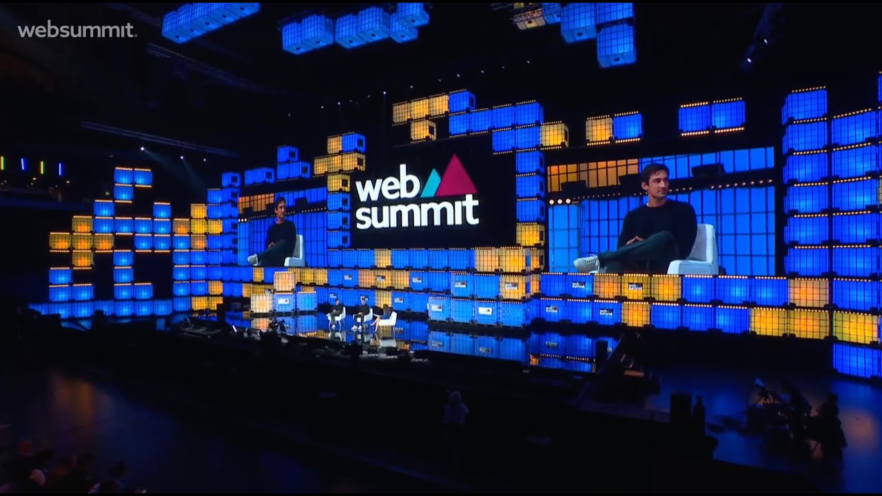 Guillaume Pousaz, Checkout.com CEO on stage at Web Summit 2022