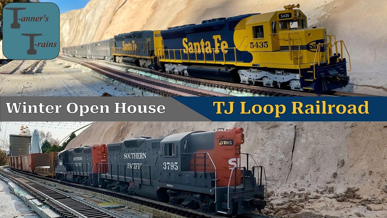 The Tehachapi Loop in G Scale | Winter 2024 Open House