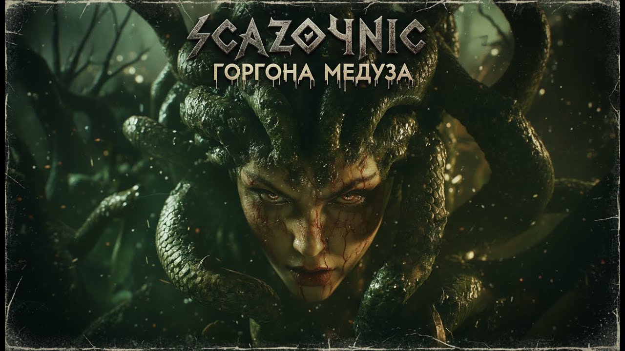 Scazochnic - Горгона Медуза | Heavy metal | авторские стихи | AI