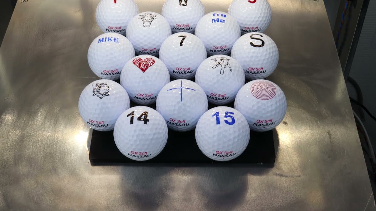Breva Printer: Personalize Golf Balls Like A Pro - Printing On Golf Ball At Home!