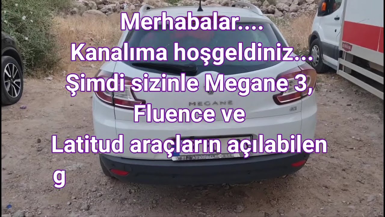 Megane 3, Fluence ve Latitude gizli özellikler...