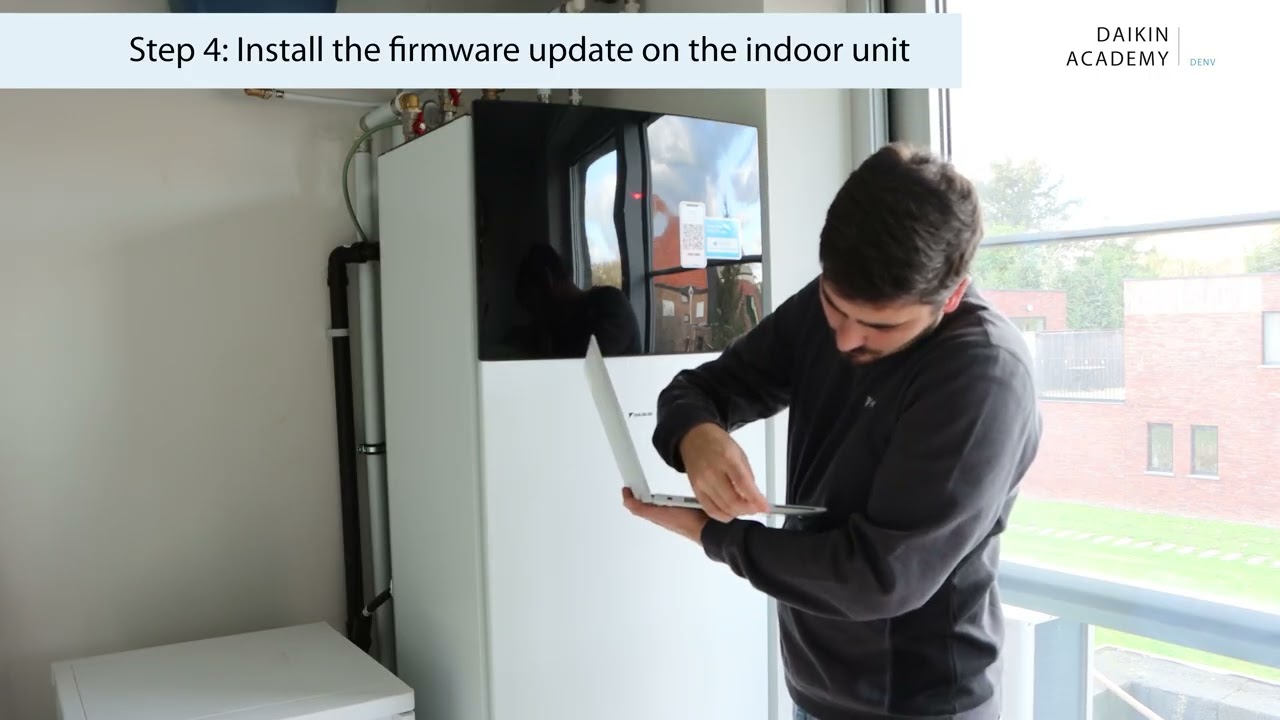 Training for Installers: How to Perform an MMI Software Update on Daikin Altherma 4