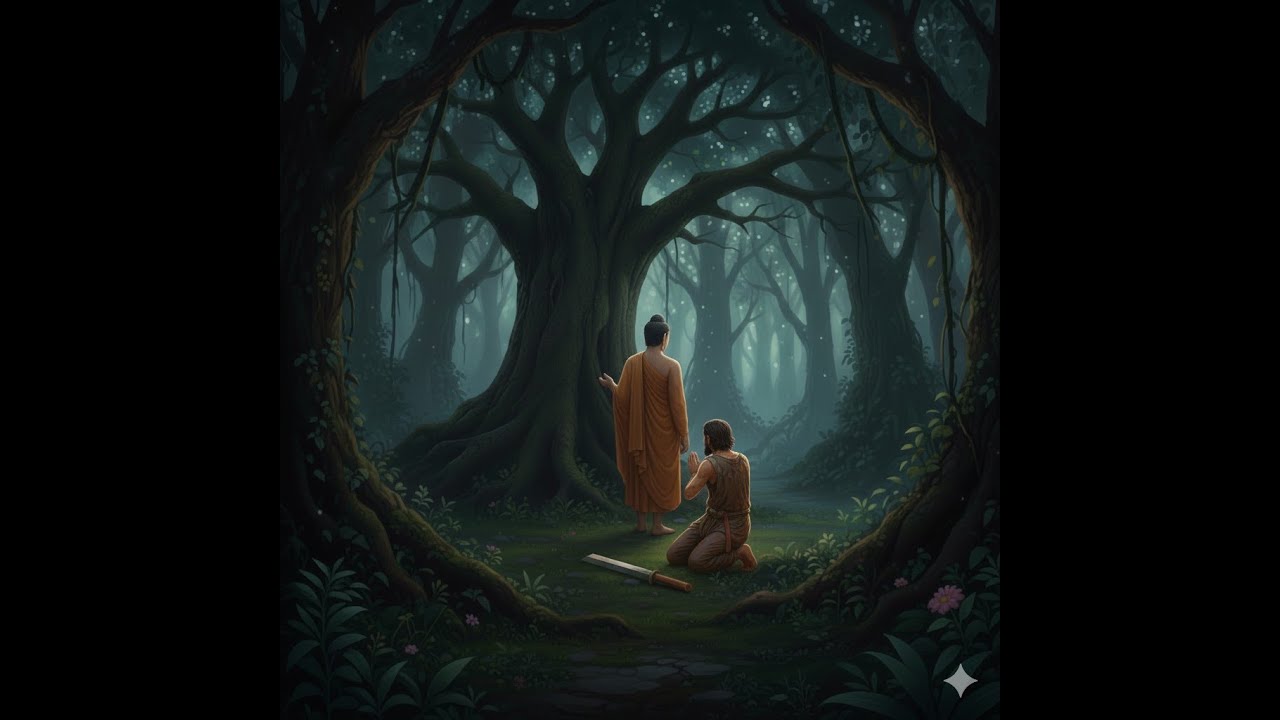 The Robber Who Found Peace – A Life-Changing Encounter with the Buddha