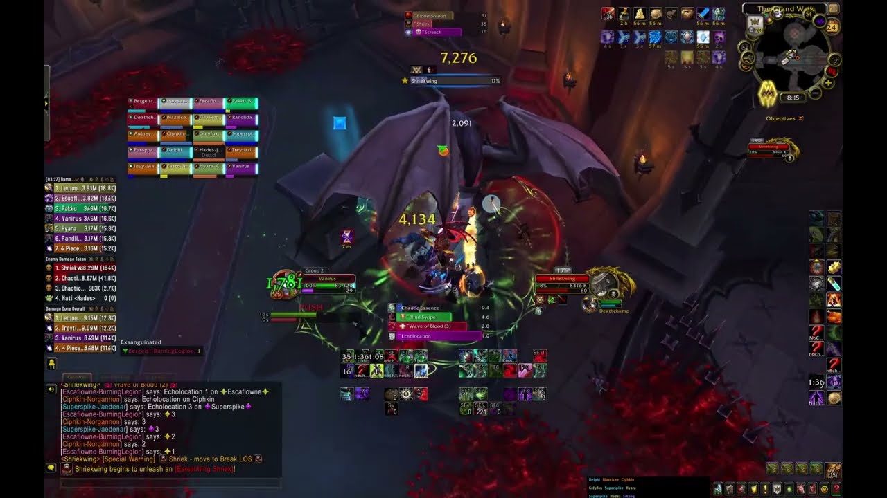 FATED MYTHIC Shriekwing - Havoc DH POV
