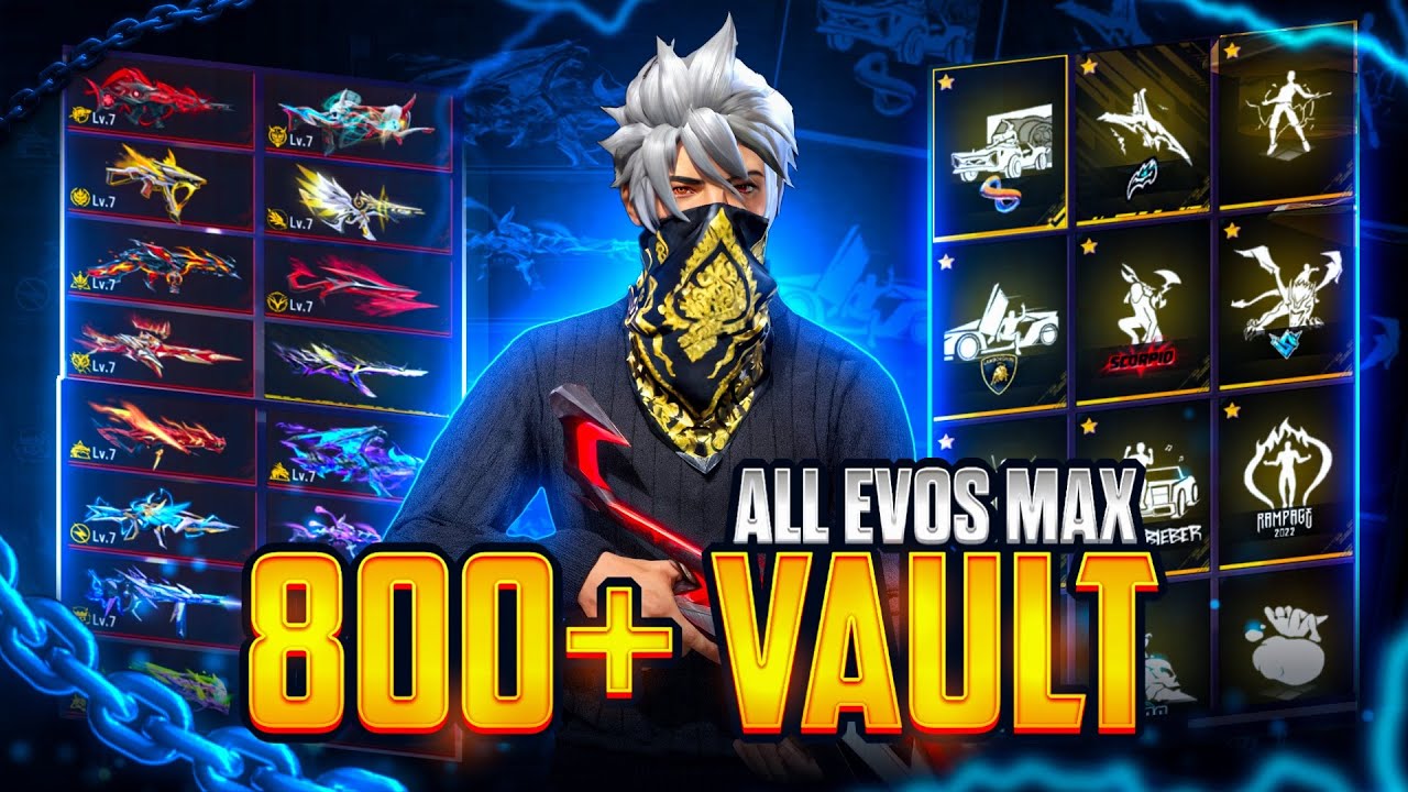 800+ Rarest Vault - Full Collection Video | All Evo’s Max | MYT