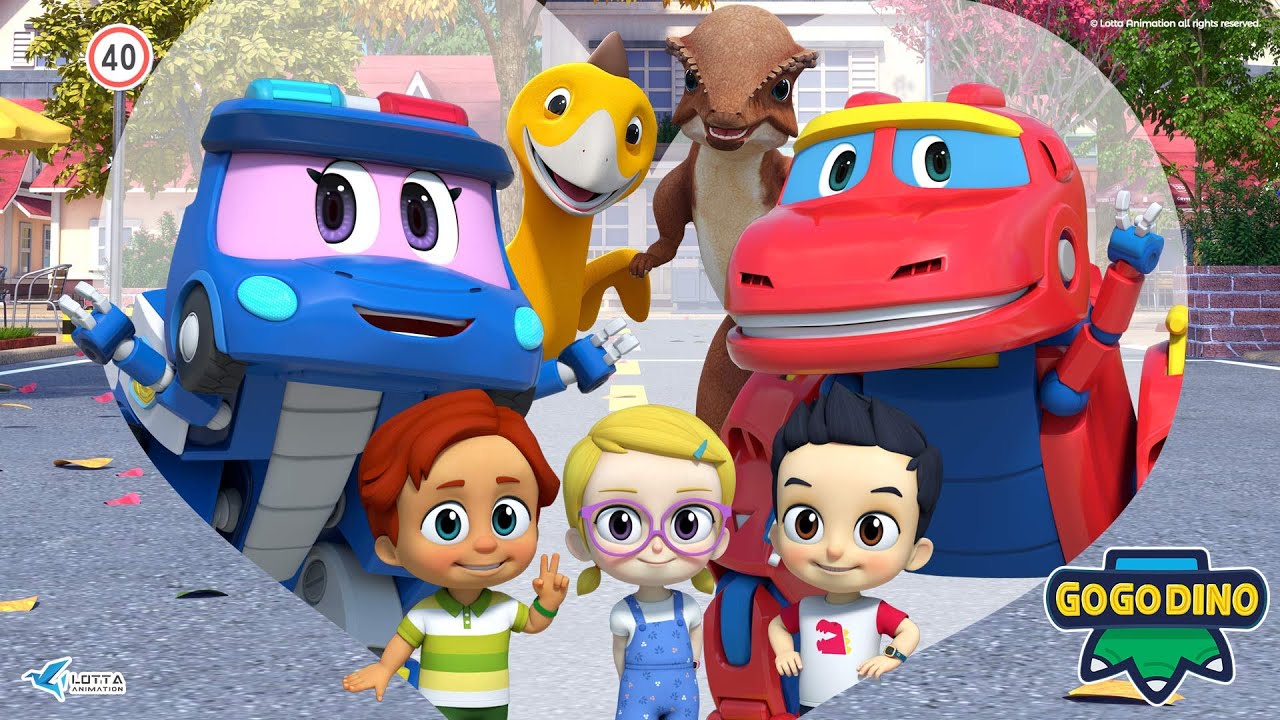 [GoGoDino] 💖Happy Friendship Day💖 My Friend T-Rex | Dinosaurs for Kids | Cartoon |  Robot
