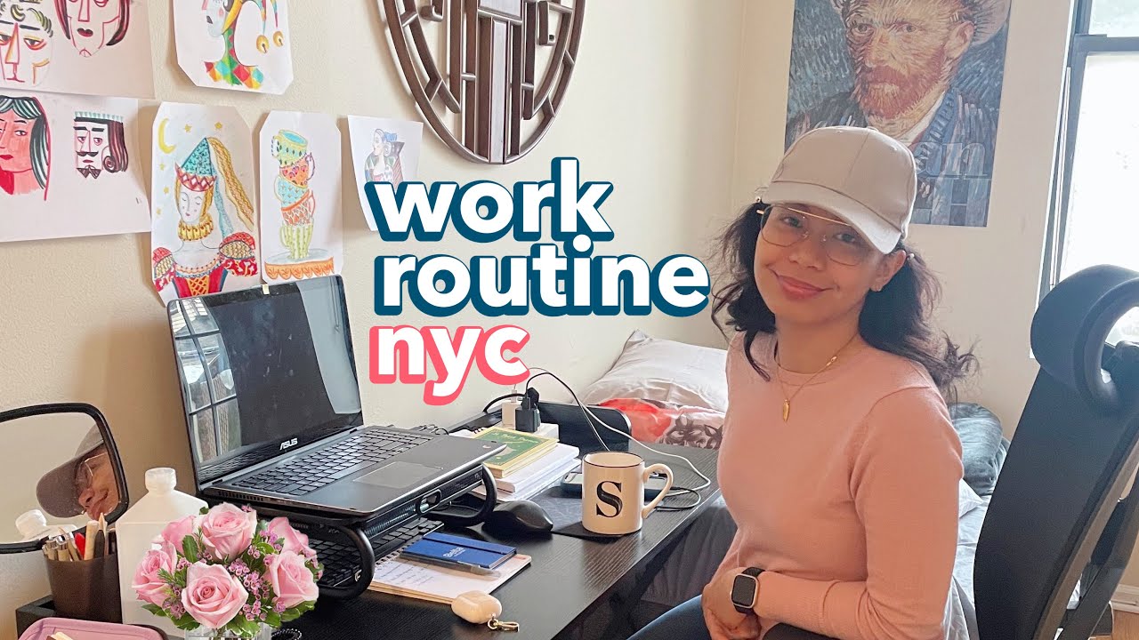 working 9-6 as a designer, daily life living alone in new york