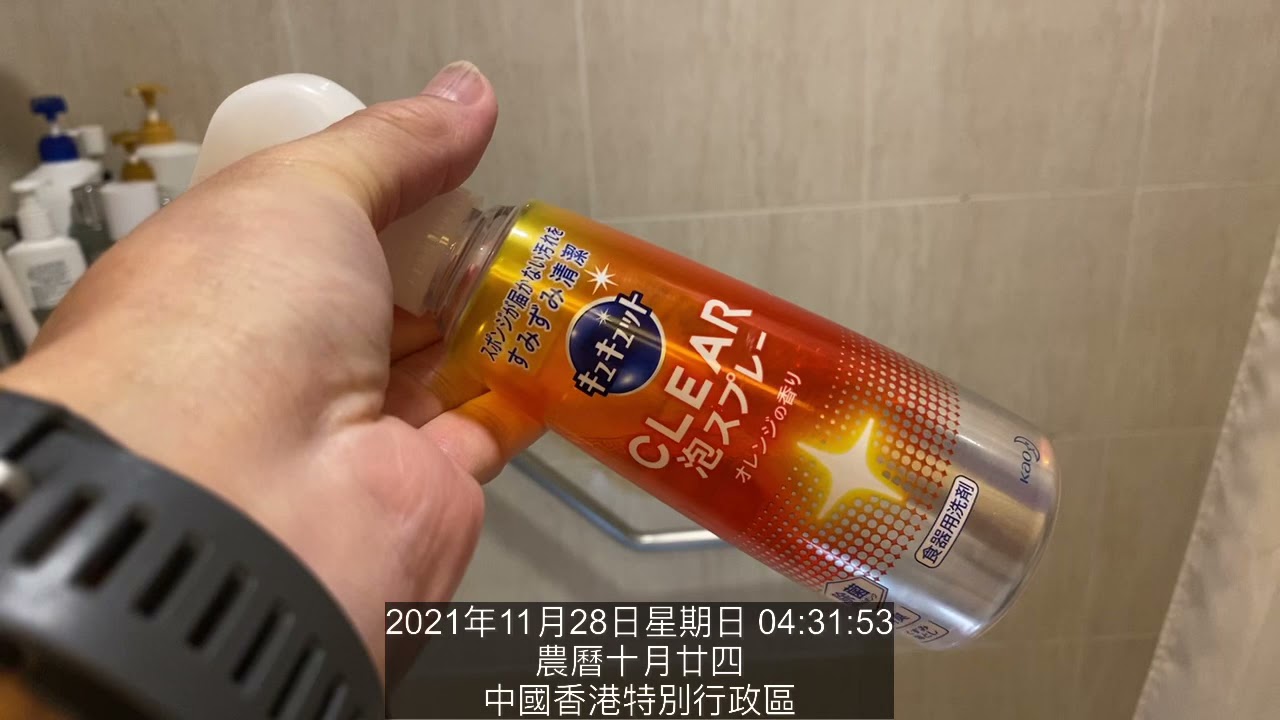 日本🇯🇵花王噴霧洗潔精殺曱甴全部過程，可能花王公司都未知道有咁的功效！