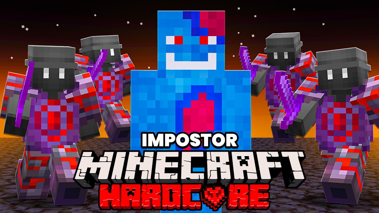 100 PLAYERS vs 10 IMPOSTORS in MINECRAFT!