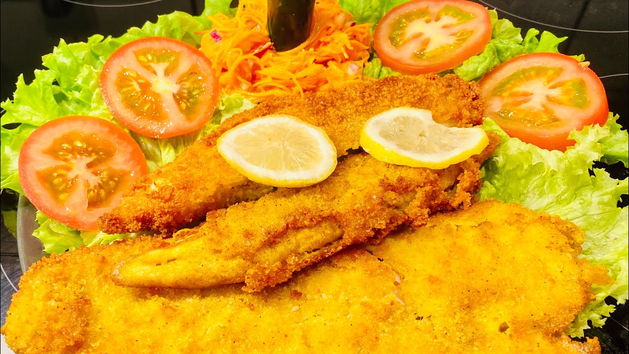 Filets de sole panés frit bou safsap