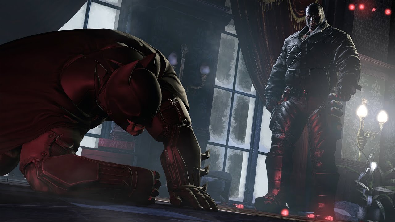 Arkham Origins: Bane Boss Fight (NG+, no HUD)