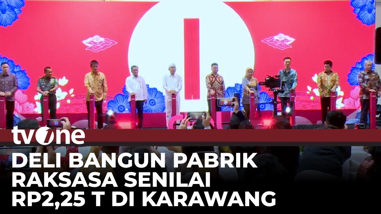 Deli Groundbreaking Pabrik Baru di Karawang Investasi Rp2,25 T | tvOne
