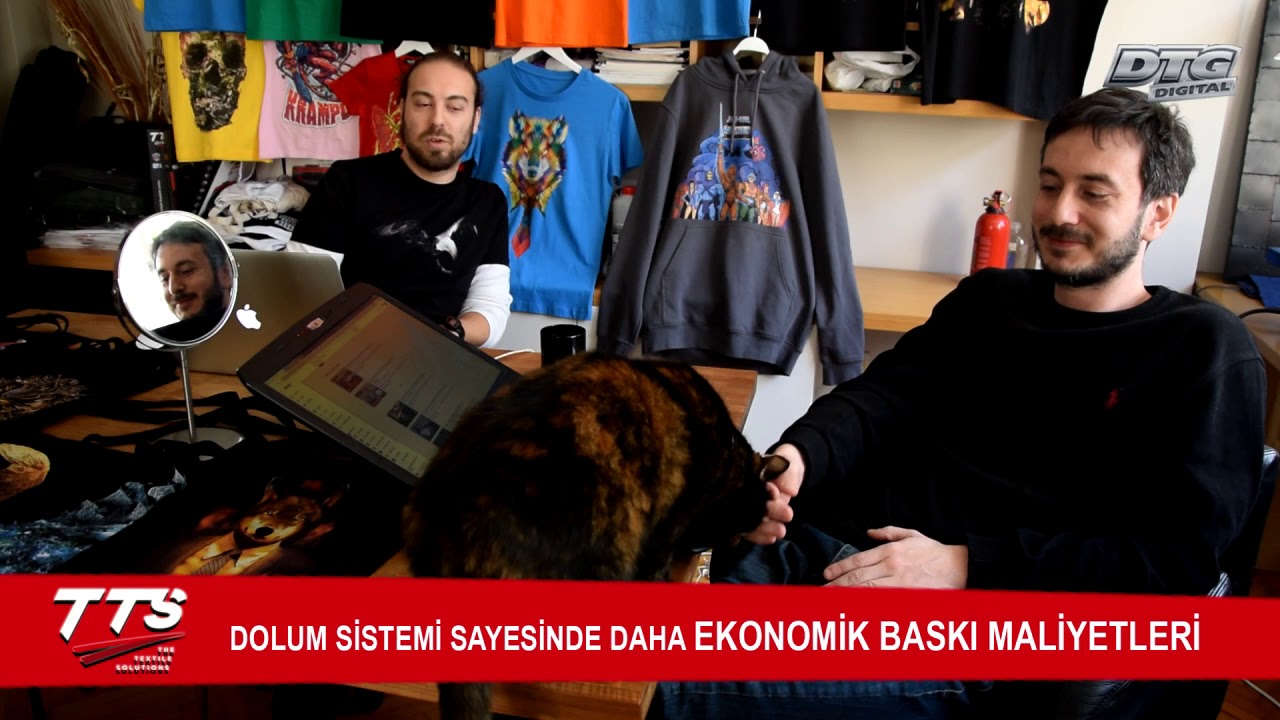 DTG Digital M Series  İle Evde Kişiye Özel Tasarım Tişört  Baskı Üretimi Yapan Müşterimiz