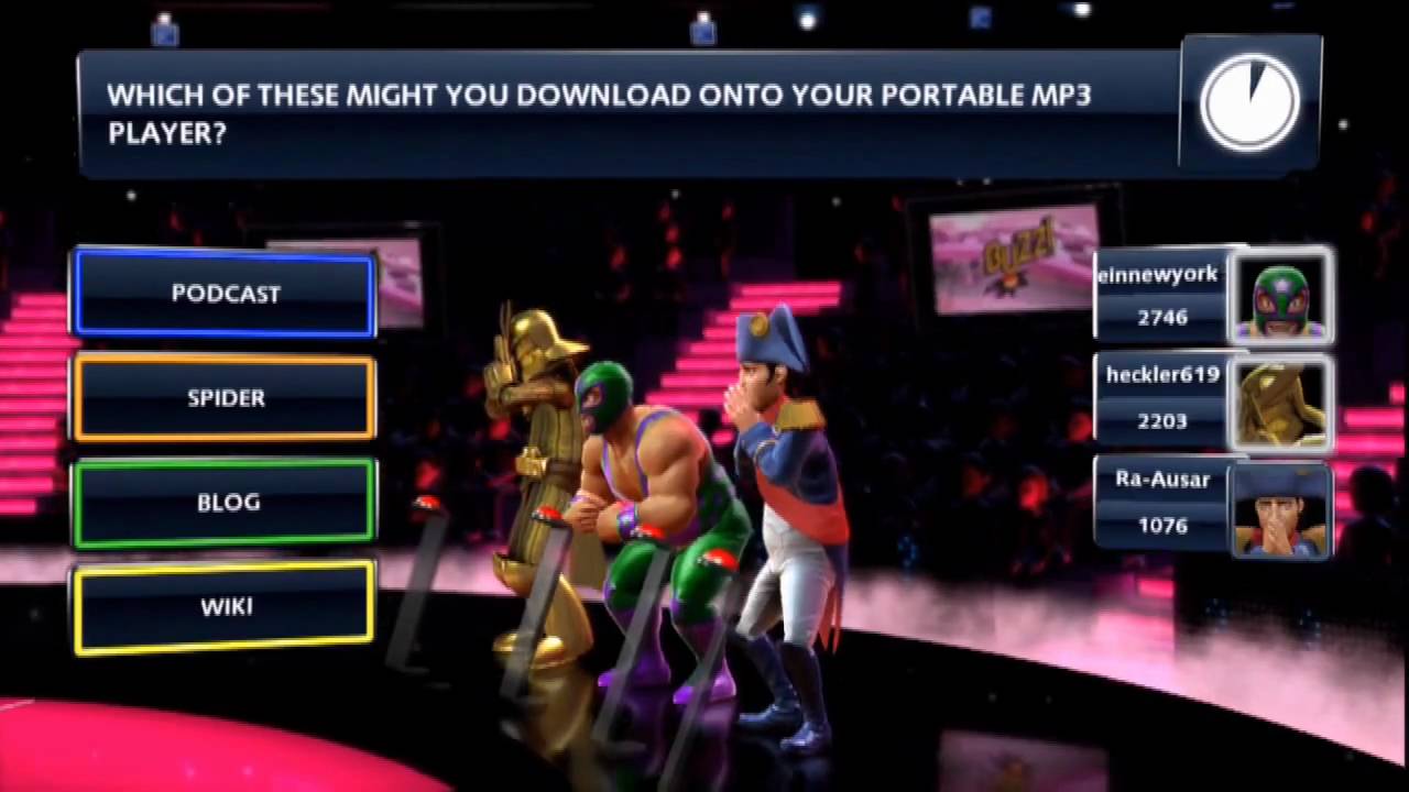 PlayStation Home Buzz! Quiz TV Show Ep 3