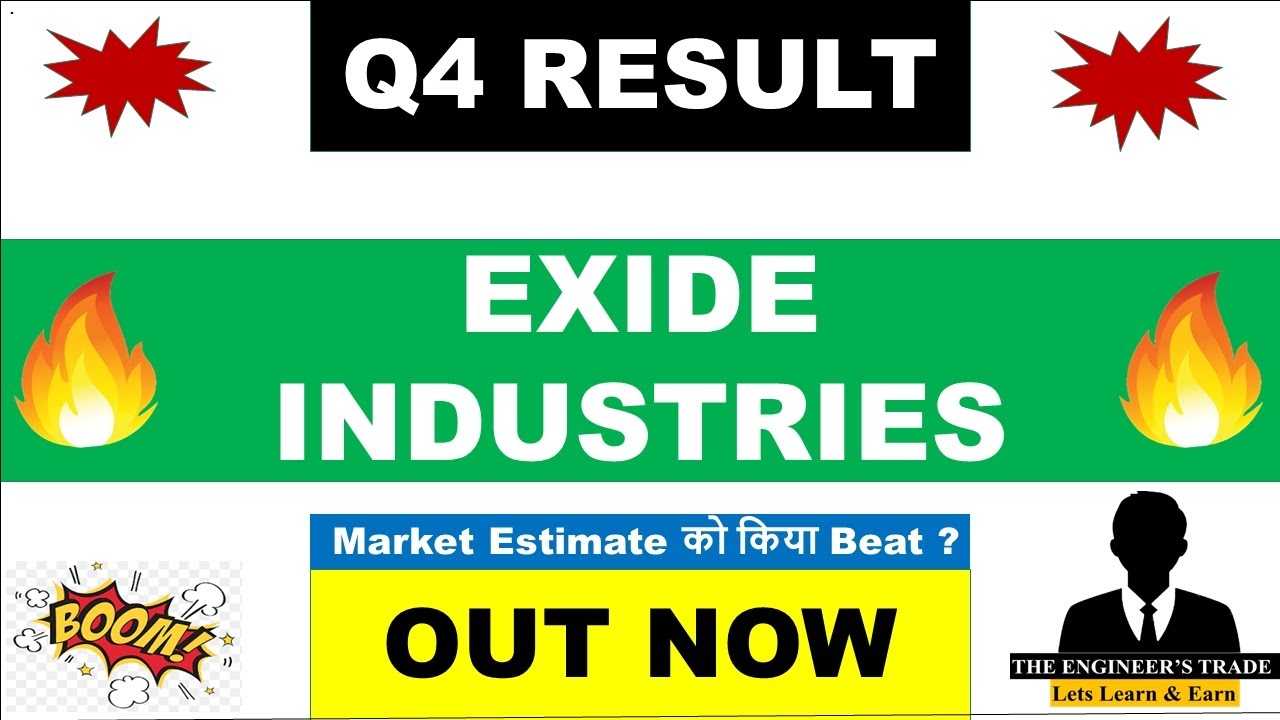 Exide Q4 Results 2026 | Exide Results Today | Exide Share Latest News | Exide Industries Share 