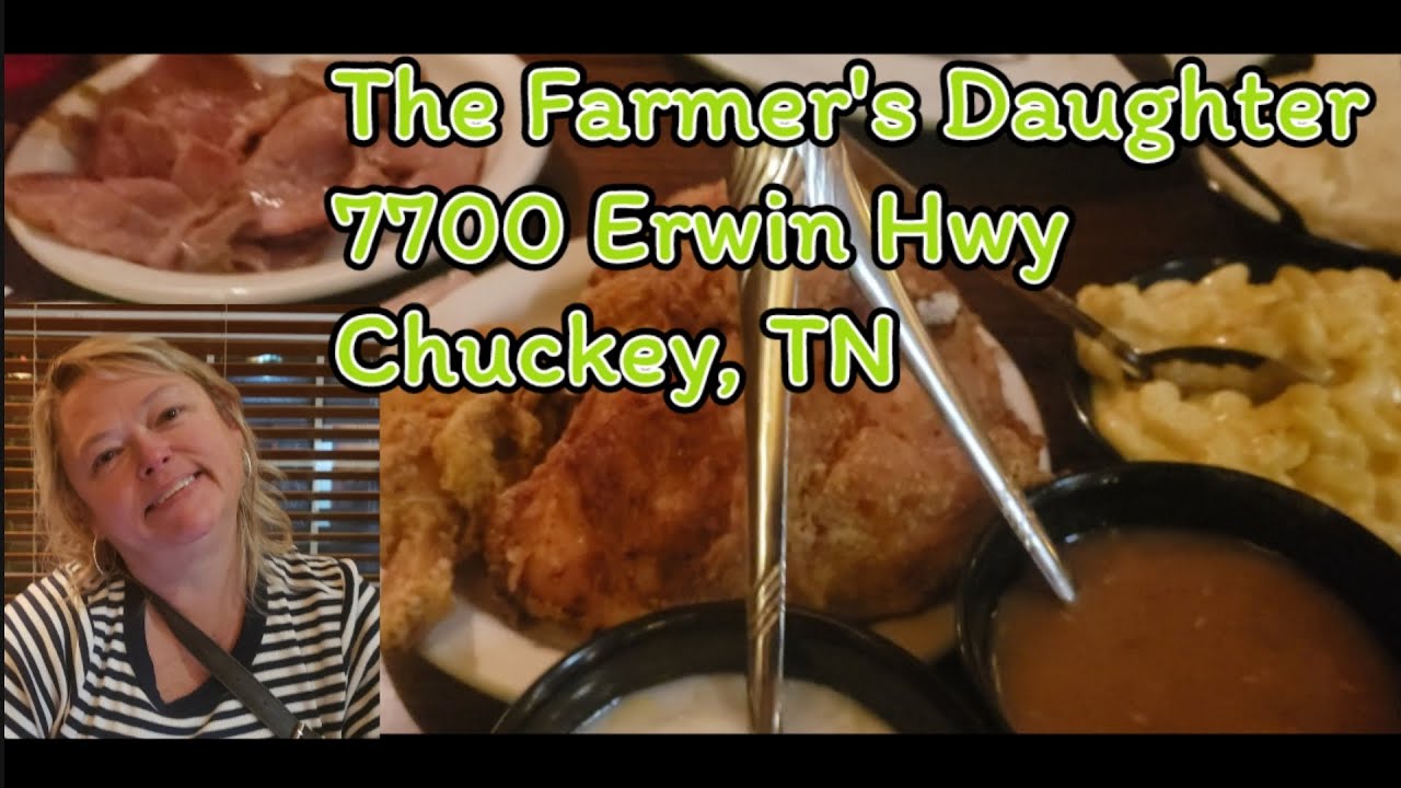 The Farmer's Daughter in Chuckey, TN |  Southern Homestyle All You Can Eat Restaurant Review #easttn