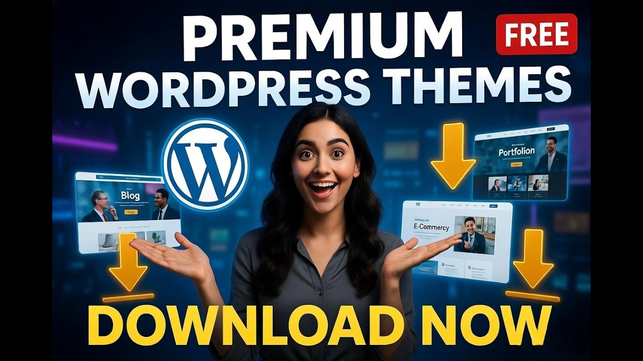 Get Premium WordPress Themes FREE 🔥 | Best Free Download 2026