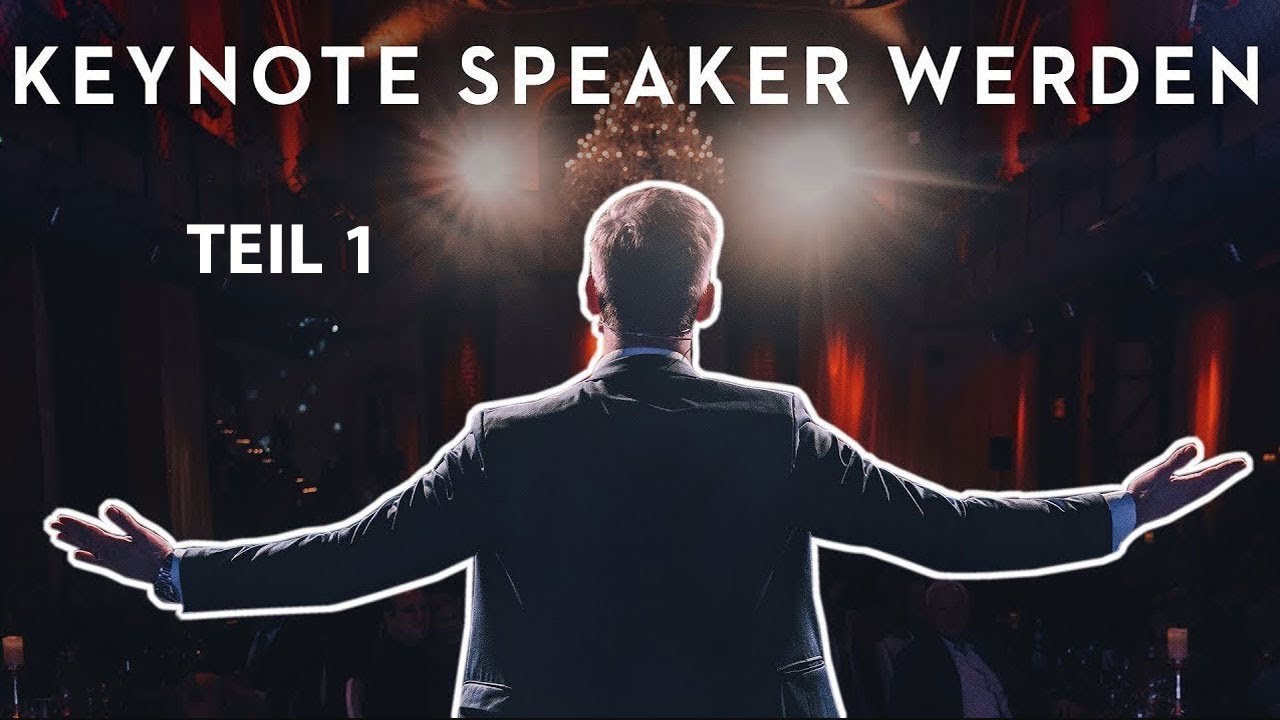 KEYNOTE SPEAKER WERDEN: Meine Top-Tipps, wie Du zum leidenschaftlichen Keynote Speaker wirst! (1/2)