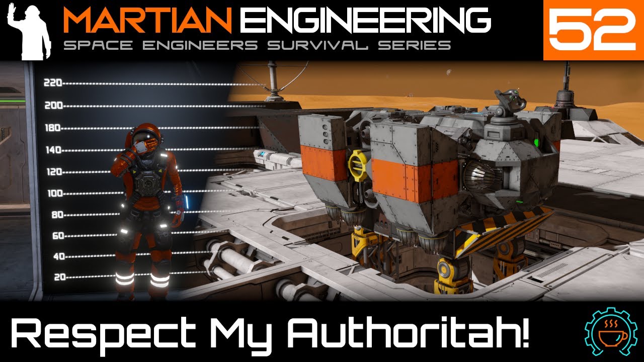 Respect My Authoritah! New Security Complex & Drone Bays | Martian Engineering E52 | SE Survival