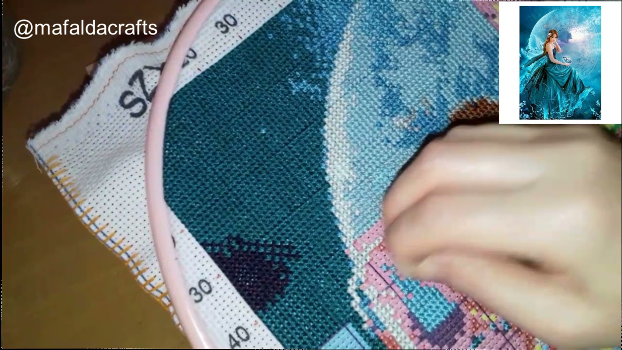 Stitch with me #35 - Moon Fairy   Tapestry Market