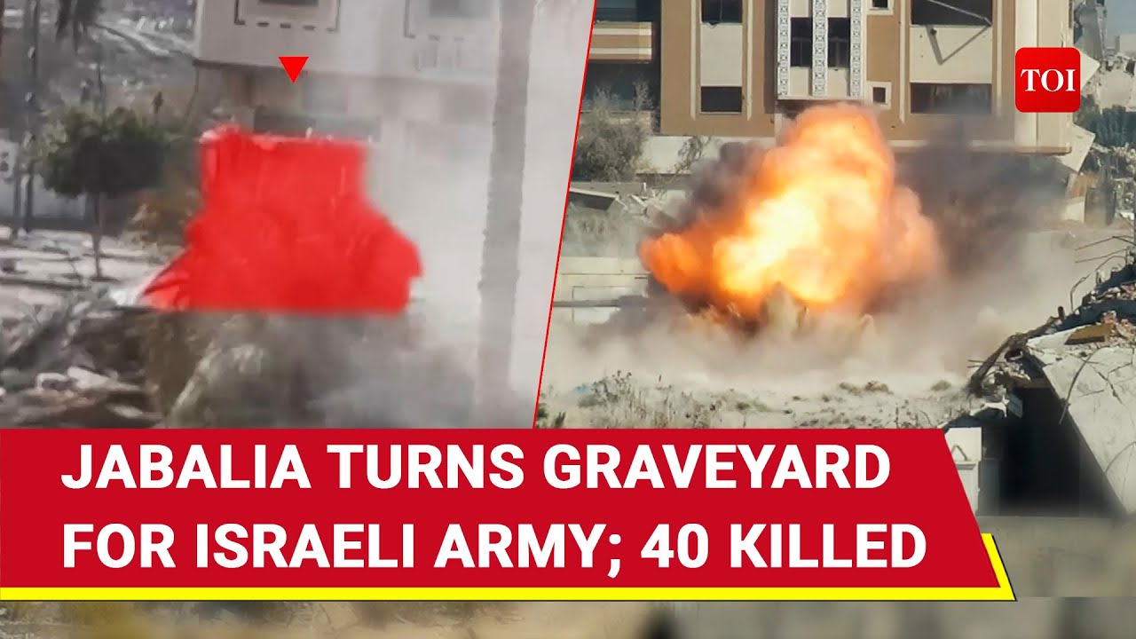 40 Israeli Soldiers Killed In North Gaza, IDF Admits | Hamas Goes All-Out&nbsp;In&nbsp;Jabalia