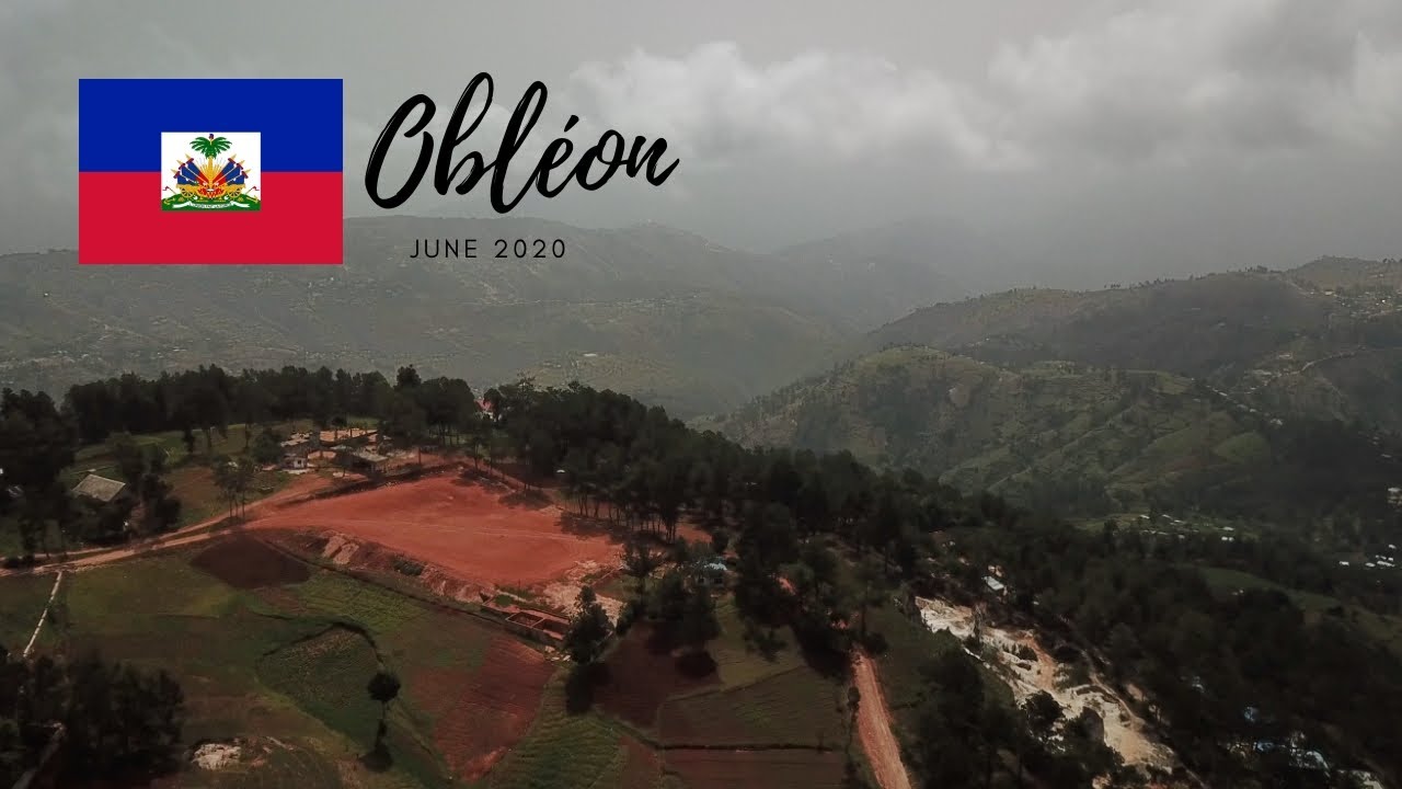 Aerial view of Obléon - June 2020