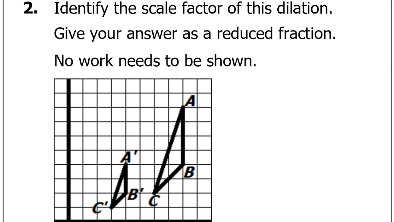 Quiz B (01 to 06) Similar Shapes and Scale Factors