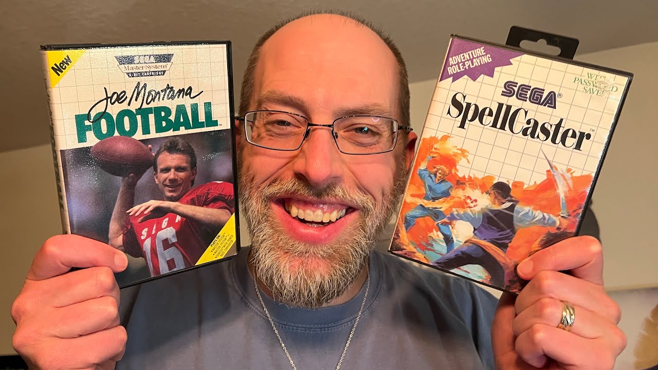 The Great Sega Master System North American Game Hunt - Episode 13 (Montana Football & SpellCaster)