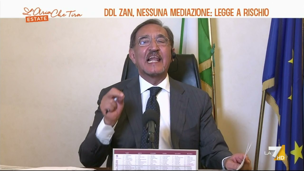 Ddl Zan, Ignazio La Russa: 