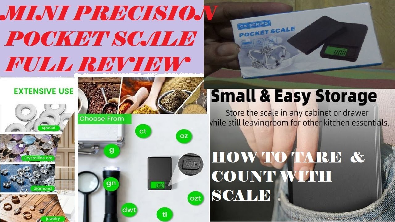 How to Use Mini Precision Pocket Scale | Counting Function | Unboxing & Full Review | Tips & Tricks