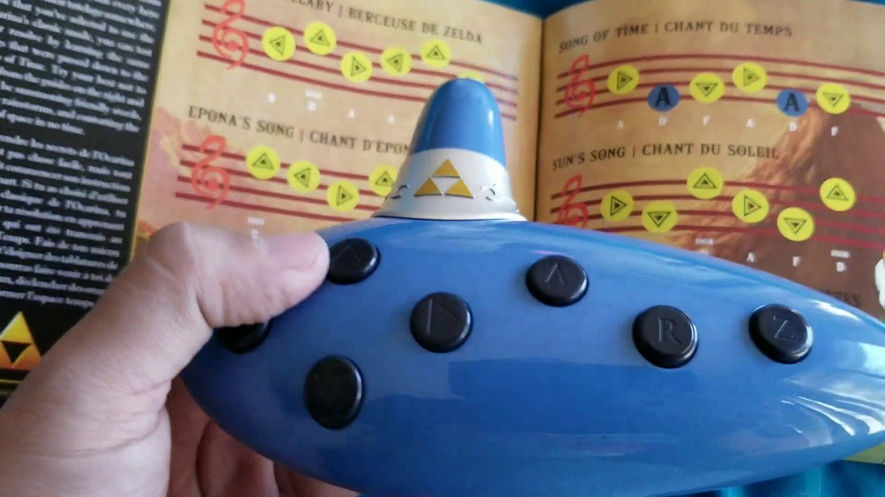 Легенда о Zelda электронная окарина.