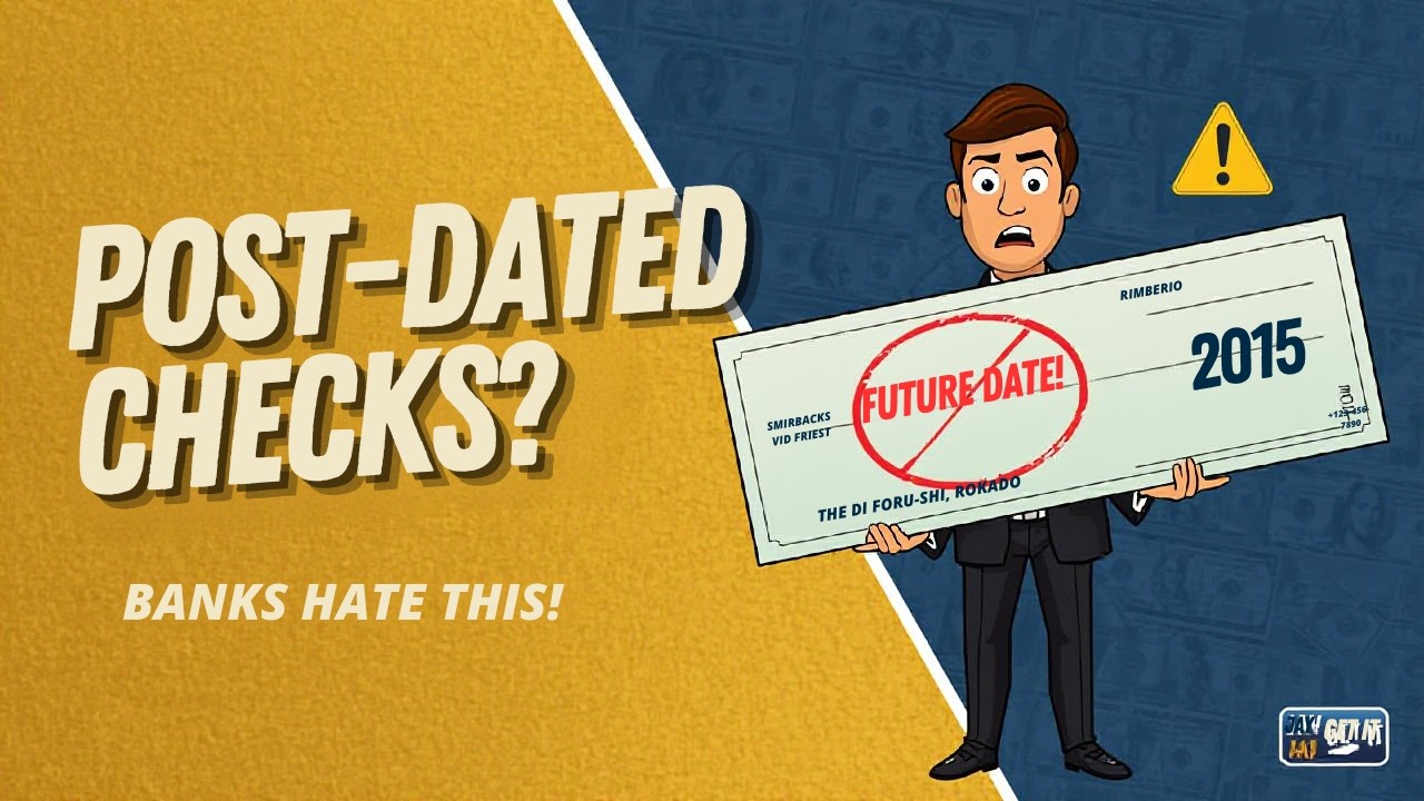 What Are Post-Dated Checks? The Truth Banks Don&rsquo;t Tell You | Jay Get It