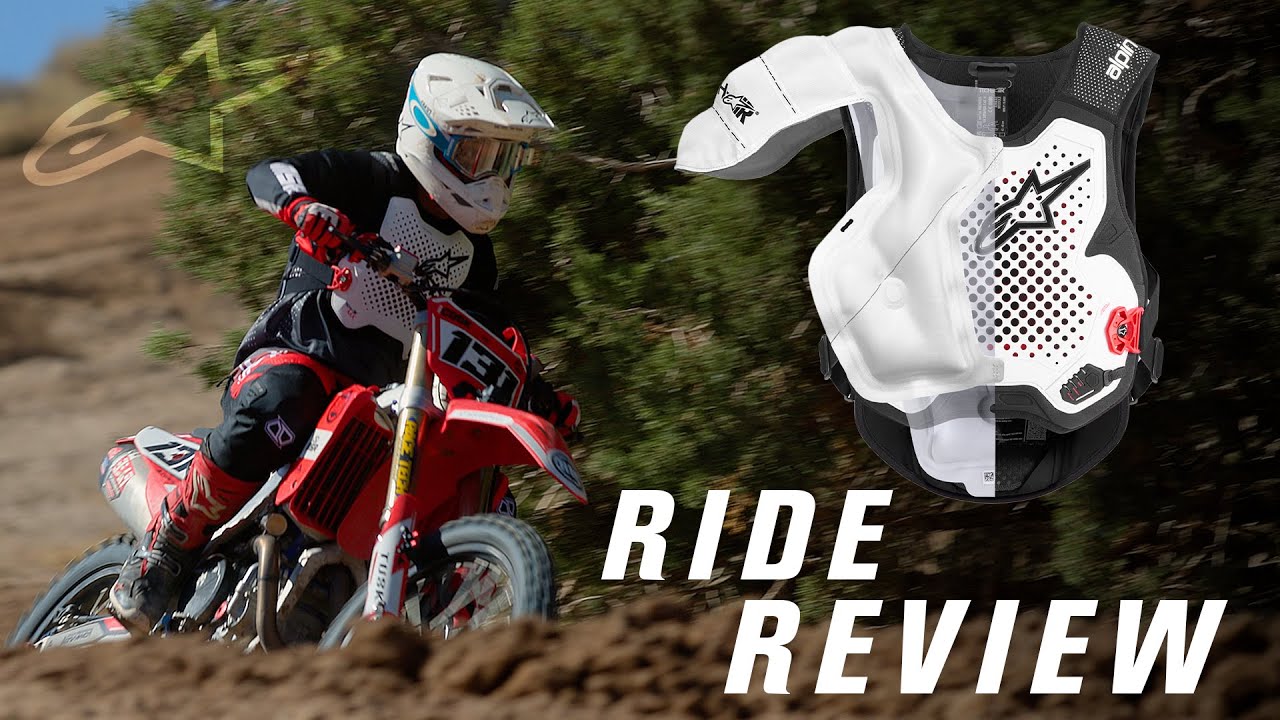 Обзор Alpinestars Tech-Air MX Roost Guard Ride