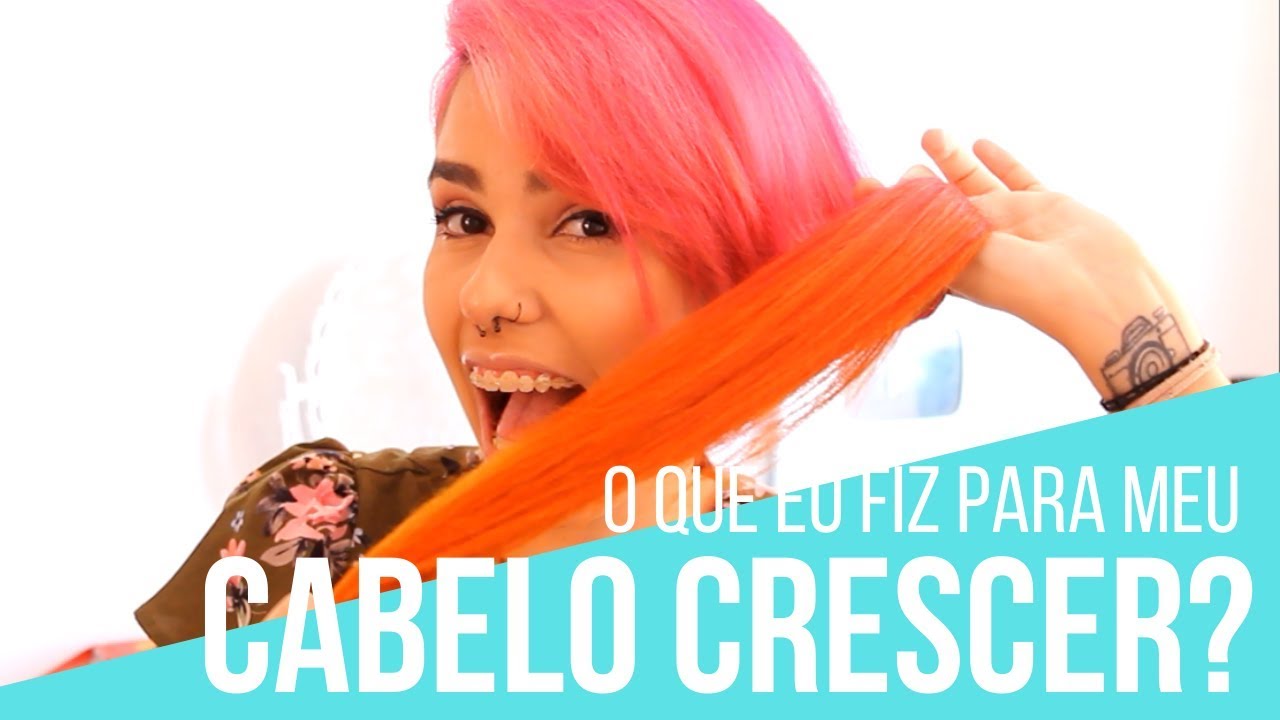 O que eu REALMENTE fiz para meu cabelo CRESCER?