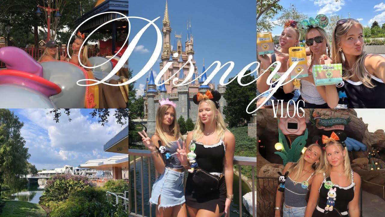 SUMMER DISNEY VLOG✨Epcot + Magic Kingdom