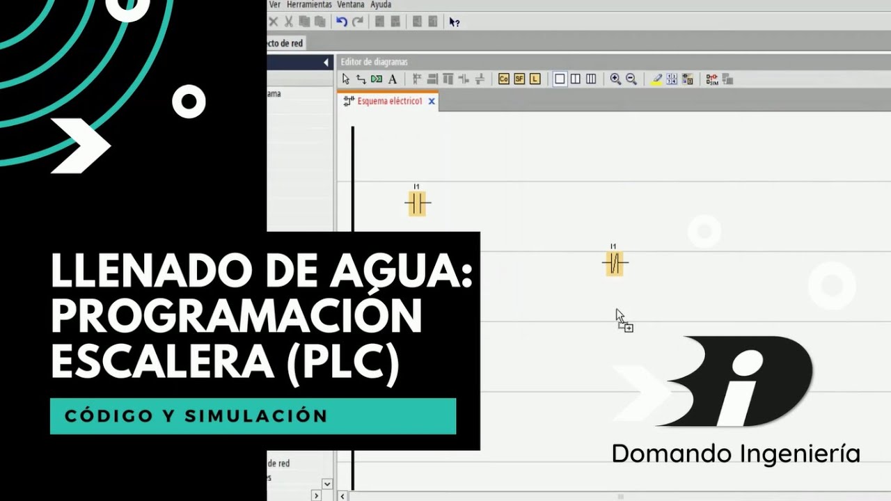 PLC: Llenado Tinaco con Programación Escalera | Proyecto en Logo!Soft SIEMENS