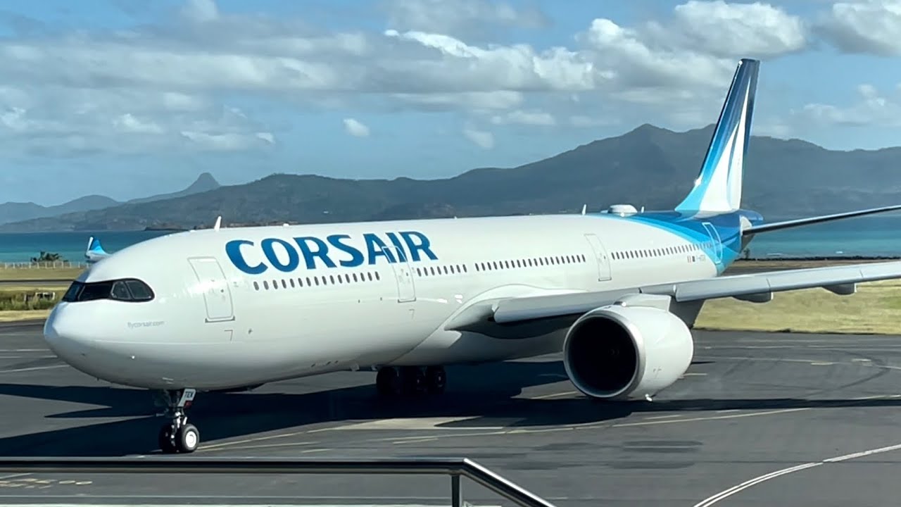 CORSAIR A330-900 departure from MAYOTTE