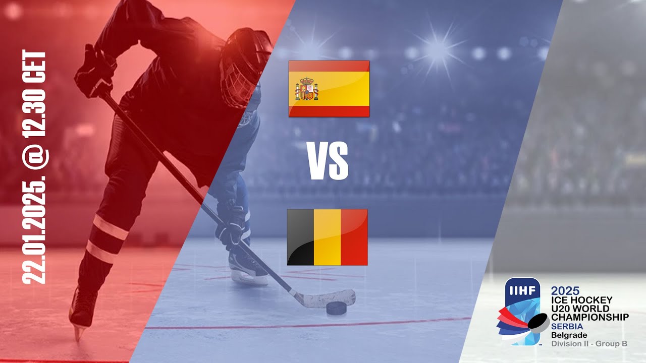 IIHF U20 D2B / Spain - Belgium