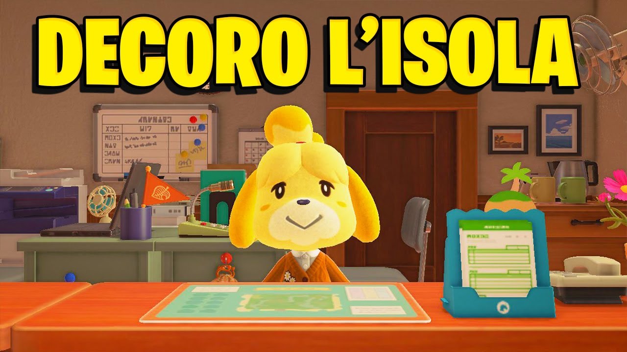 DECORO LA MIA NUOVA ISOLA su ANIMAL CROSSING NEW HORIZONS