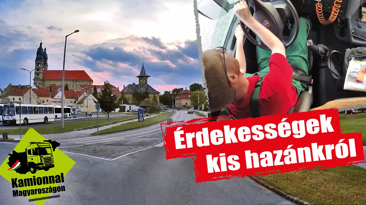 Magyarország kamionból - Győrtől, Pápáig a 83-as út mentén