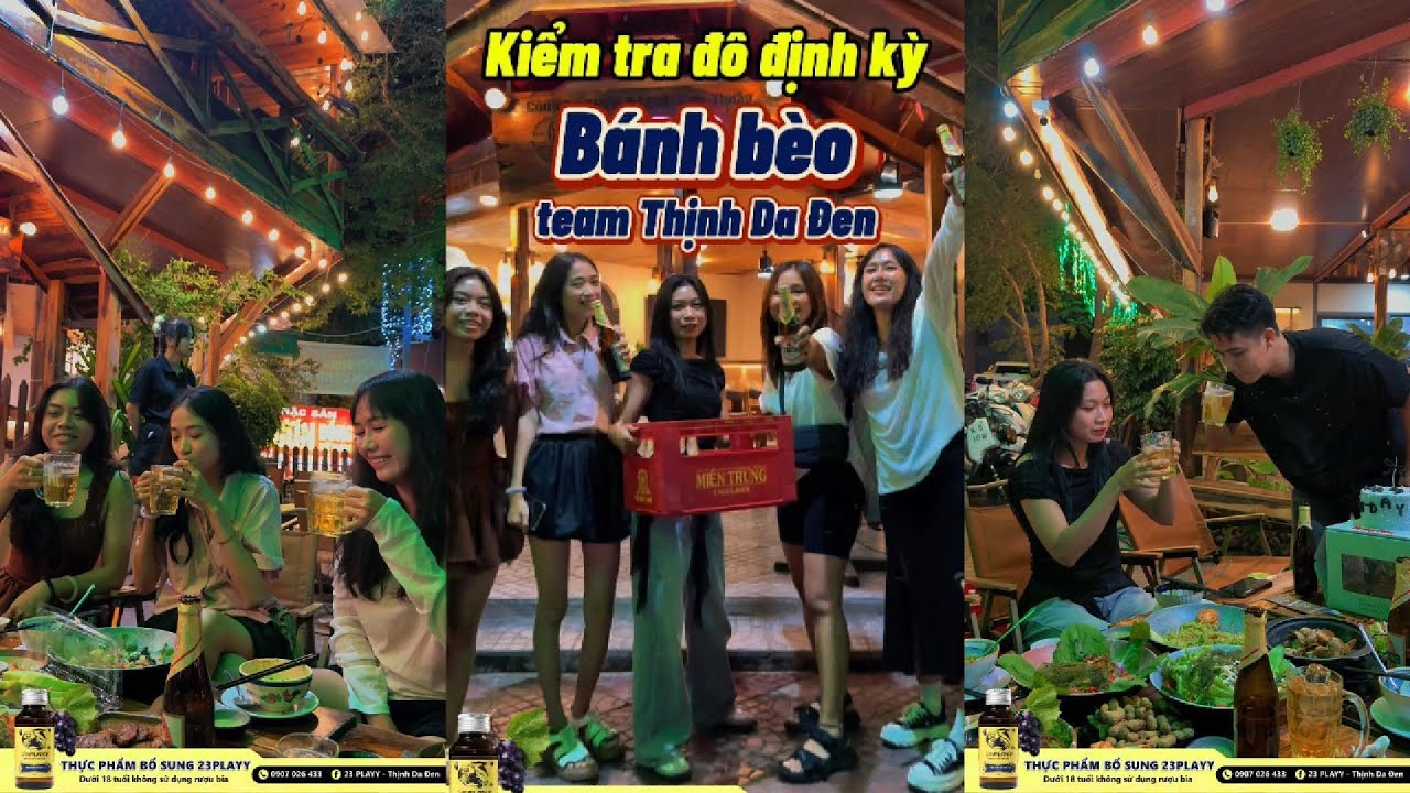 Kiểm tra đô định kỳ các bạn trong team Thịnh Da Đen