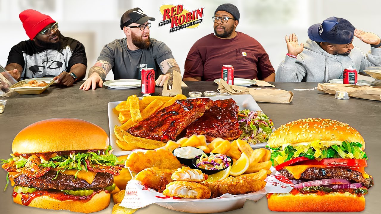 Red Robin Full Menu Review!