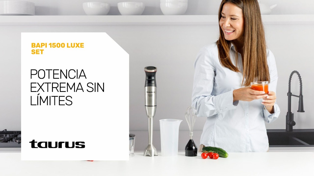 Batidora de varilla Taurus  Bapi 1500 Luxe Set