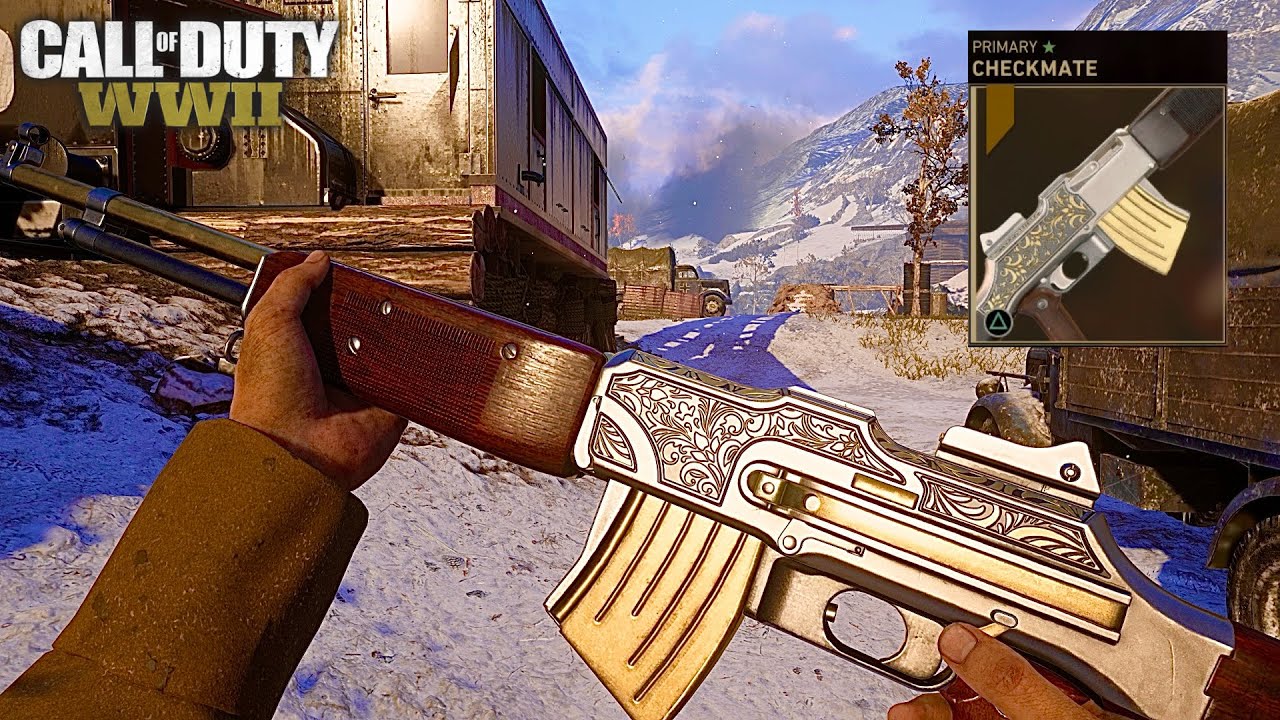 Самый простой способ разблокировать варианты в Call of Duty WW2 (COD WW2)