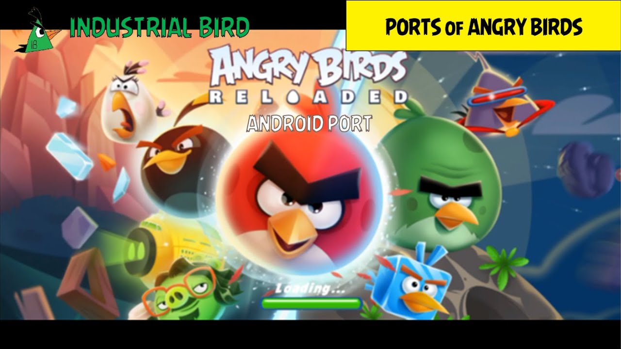 Angry Birds Reloaded Android Port - Gameplay
